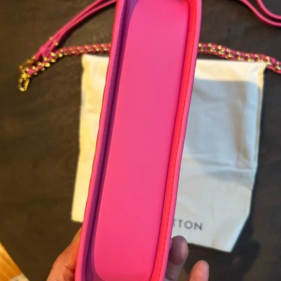 Lexington Monogram pattern leather shoulder bag - Picture 3 of 13